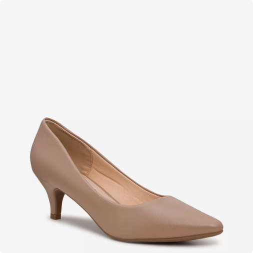 Women's Kelly & Katie Ainsley Wide Width Pump - Dark Beige Wide