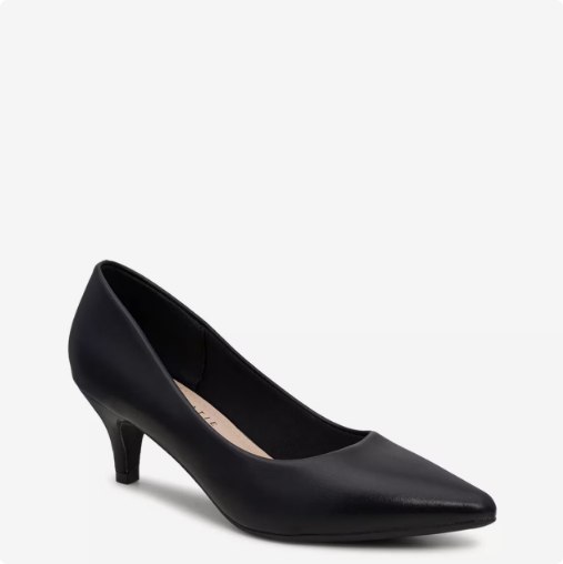 Women's Kelly & Katie Ainsley Wide Width Pump - Black Wide
